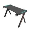 Miuz Gaming Desk Office Computer Desk Home Study Carbon Fiber Table Rgb Led