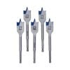 Irwin 25mm Blue-Groove Spade Bit - 5 Pack