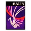 Galrie Bally Vintage Art Deco Poster Elegant Abstract Artwork for Home Decor, Poster Only, A1 60 x 84cm (23 x 33inch)