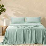 Bedding King 2000TC Super Soft Bamboo Sheet Set - Aqua King