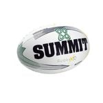 Summit Global X10 Rugby Match Union Ball Size 5 - White