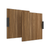 Lugna 512 x 900 x 16mm Cove Double Doors