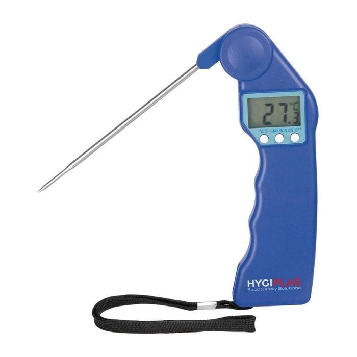 Hygiplas Easytemp Probe Thermometer Colour Coded Blue Raw Fish 161x55x21mm