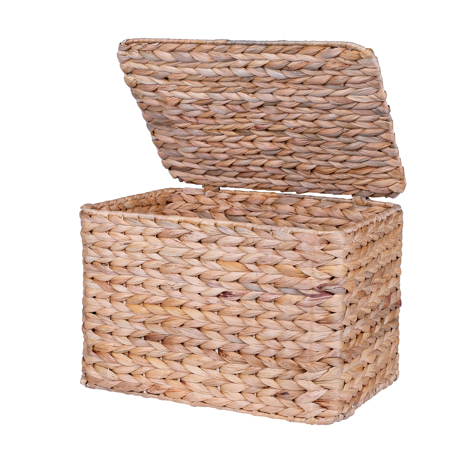 Flexi Storage Living Large Rectangular Water Hyacinth Box With Lid