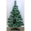 210cm Snowy Artificial Christmas Tree w/ Sturdy Stand Xmas