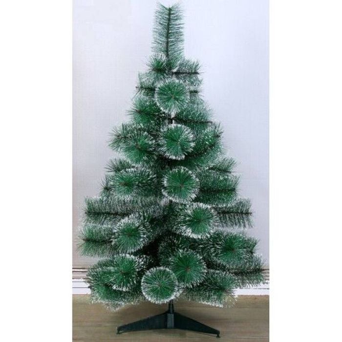210cm Snowy Artificial Christmas Tree w/ Sturdy Stand Xmas