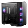Msi Mag Pano 100r Pz Tempered Glass Mid-tower Atx Case - Black