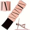 NNETM 1 Pair Silicone Weighted Wristbands & Ankle Straps, 2lbs/907.18g - Salmon Pink
