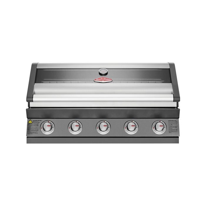 BeefEater 1600 Series 5 Burner Dark Built In BBQ
