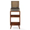 Crosley Voyager Bluetooth Portable Turntable + Crosley Asheville Stand Bundle- Tan