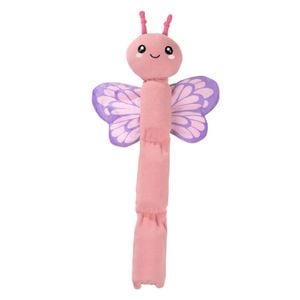 Happy Tails Multi-Squeaker Butterfly Plush Toy