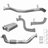 Ignite Exhausts Turbo Back For Toyota Landcruiser 78 Series V8 Troopy 3" No Cat With Muffler Raw Aluminised Steel