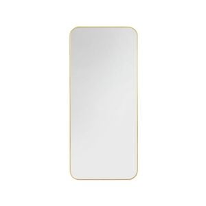 Astin Sinclair 1800 x 800mm Brushed Brass Rectangle Full Length Mirror