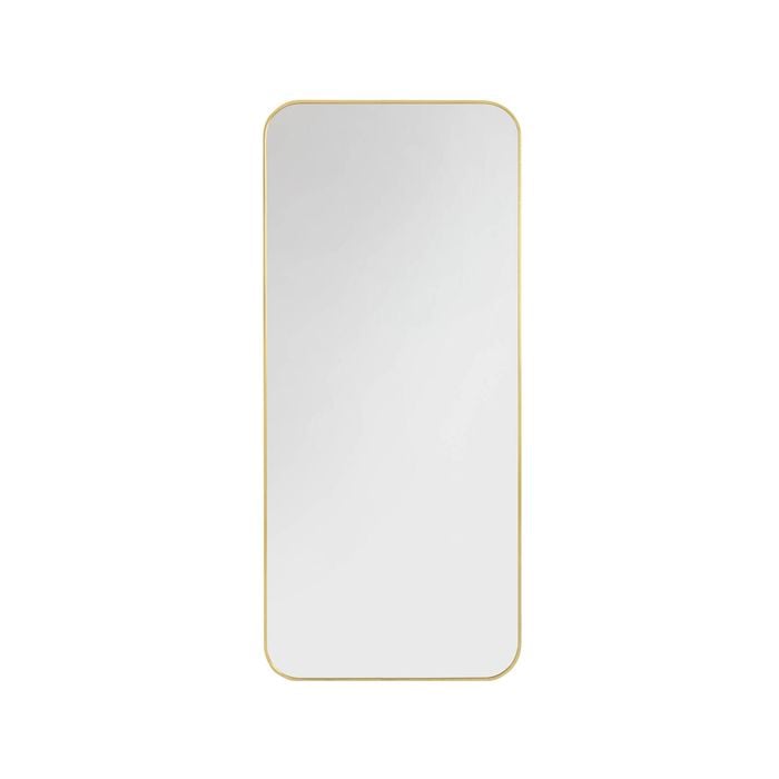 Astin Sinclair 1800 x 800mm Brushed Brass Rectangle Full Length Mirror