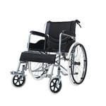 MediPro 24" Foldable Wheelchair Manual Folding Wheel Chair Portable Lightweight