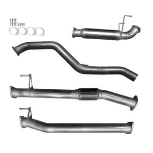 Ignite Exhausts Dpf Back For Isuzu D-max 4jj3 3l Hotdog Raw Aluminised Steel