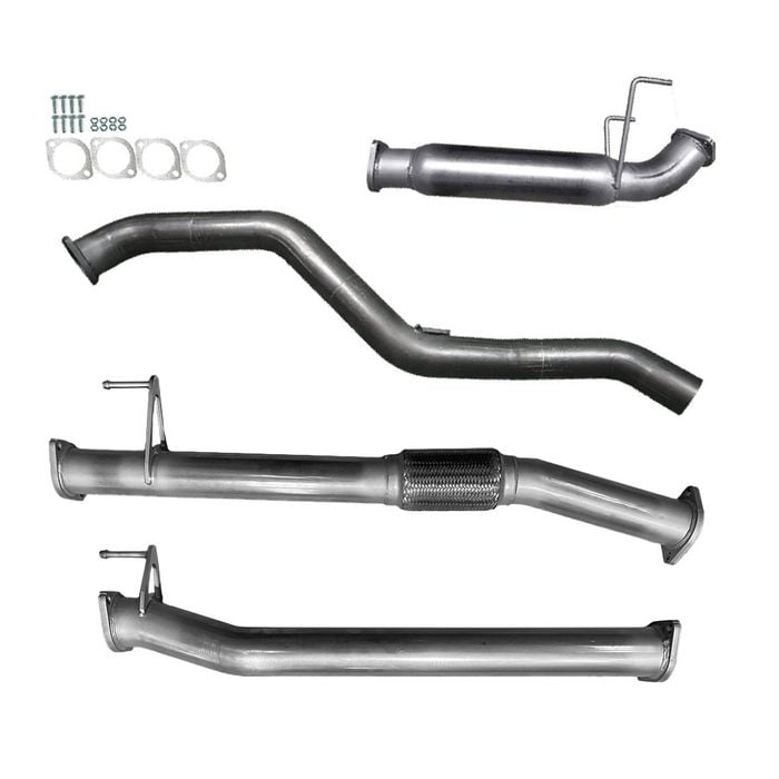 Ignite Exhausts Dpf Back For Isuzu D-max 4jj3 3l Hotdog Raw Aluminised Steel