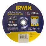 IRWIN 230 x 6 x 22.23mm Metal Grinding Disc