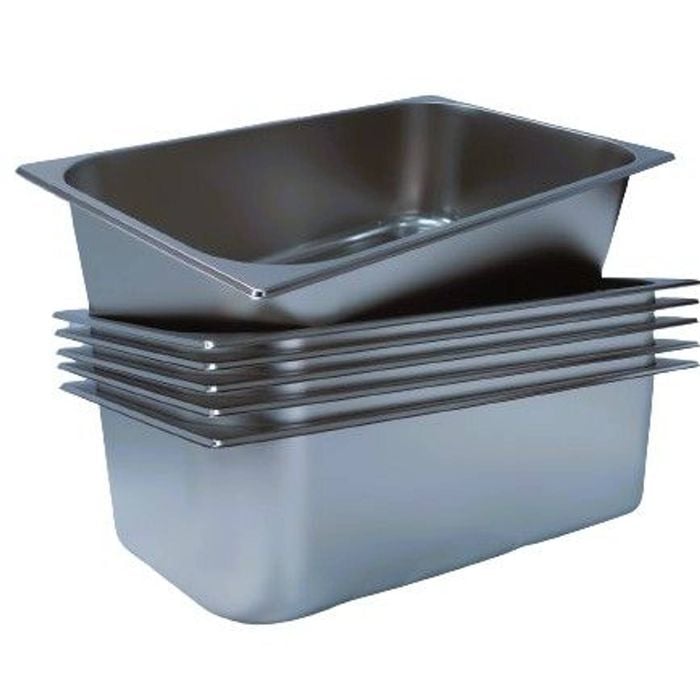 LCE Gastronorm GN Pan Full Size 1/1 GN Pans 150mm (Pack of 6)