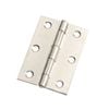 Lane 85mm Satin Stainless Steel Fixed Pin Butt Hinge - 20 Pack