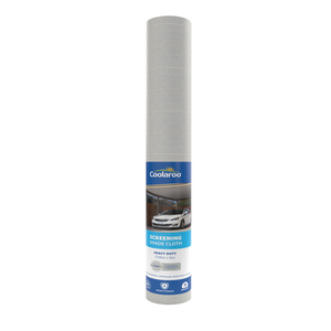 Coolaroo 3.6 x 6m Stone 70% UV Block Heavy-Duty Screening Shade Cloth