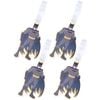 4PK Dc Comics Luggage Tag Suitcase Identity Label  - Batman