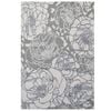 Floral Handmade Wool Rug-Botanical 6365-Silver Multi-160x230cm