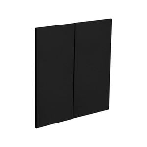 Kaboodle 900mm Luminess Metallic Corner Base Cabinet Doors - 2 Pack