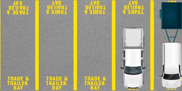 trailer carparking