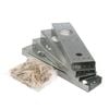 LUMBERLOK Galvanised Zinc Top Plate Stiffener- 8 Pack