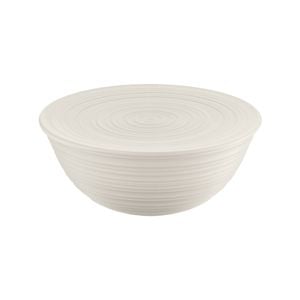 Guzzini Earth Tierra 5L/30cm Bowl w/ Lid XL - Milk White