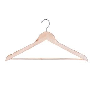 Practa Timber Clothes Hangers - 6 Pack
