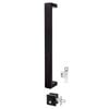 Gainsborough 450mm Matt Black G4 Series Keyed Oblong Pull Handle Entrance Set
