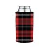 Stubbyz Scottish Tartan Plaid Stubby Cooler Slim