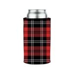 Stubbyz Scottish Tartan Plaid Stubby Cooler Slim