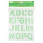 Crafted Alphabetic Stencil Book