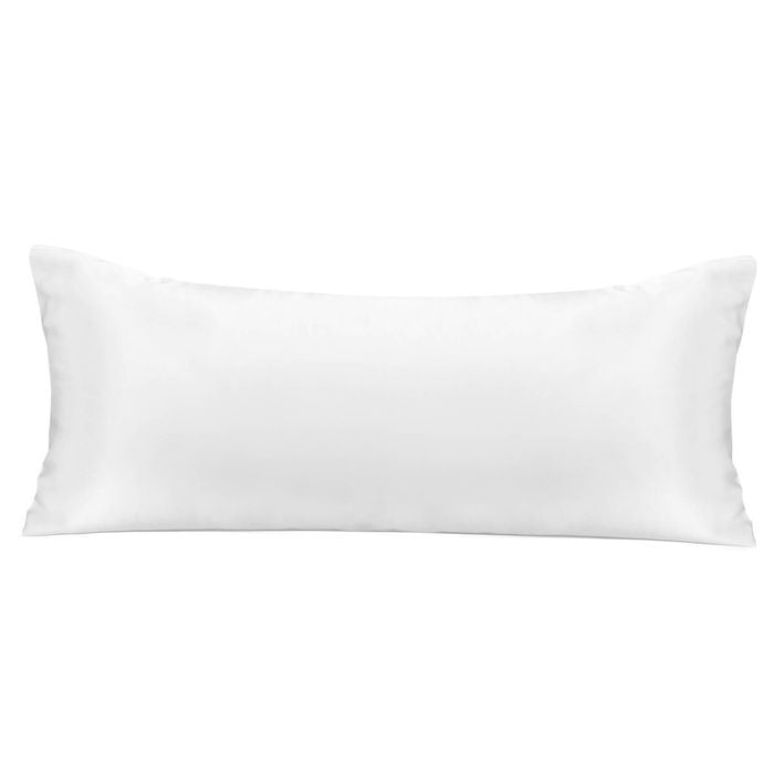 LINENOVA 100% Bamboo Pillow cases Slip Cover Pillowcase - White Body