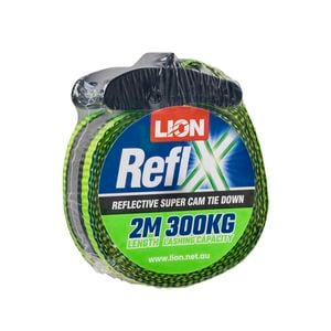 Lion Reflx 2m 300kg Lashing Capacity Super Cam Tie Down