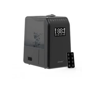AROVEC Humidifier & Aroma Diffuser, 6L Cool & Warm Mist, 55 m² (Black)