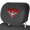 Essendon Bombers Official Afl Universal Headrest Cover Pairs