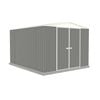 Absco Sheds 3.00mW x 3.66mD x 2.30mH Woodland Grey Double Door Highlander Garden Shed 