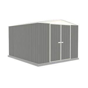 Absco Sheds 3.00mW x 3.66mD x 2.30mH Woodland Grey Double Door Highlander Garden Shed 