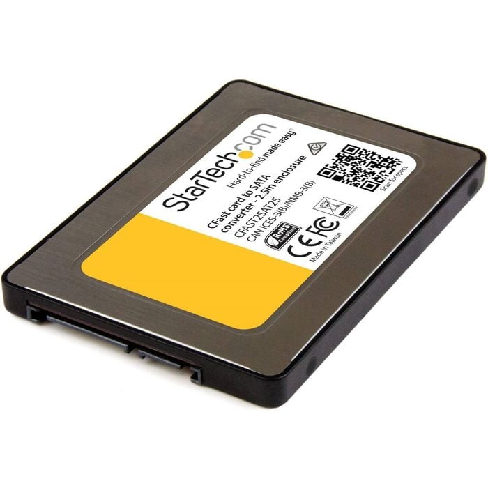 Startech.com Cfast To Sata Adapter - Taa Compliant - 1 X Total Bay - Steel, Plastic