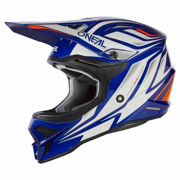 Oneal 2023 3 Srs Vertical V.23 Helmet Blue/white Xs