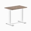 Desky Fixed Height Mini Office Desk White Frame 80cm