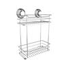Naleon Chrome 2 Tier Rectangle Basket