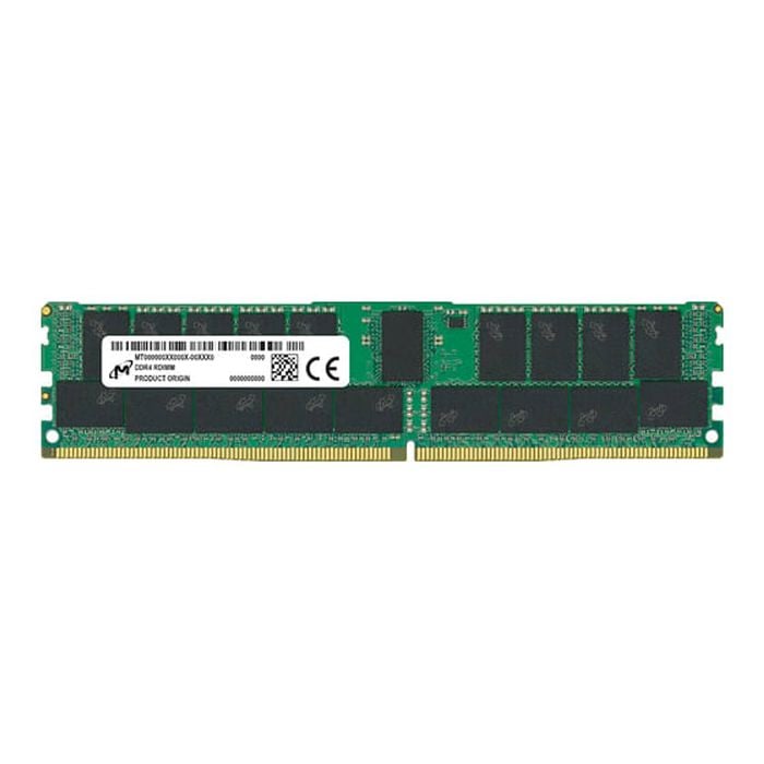 Micron 64GB (1x64GB) DDR4-3200 RDIMM CL22 Memory [MTA36ASF8G72PZ-3G2R]