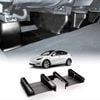 Tesla Model Y 2022-2025 Under Seat Slide Rail Track Guards TPE Full Cover Protector Anti-Kick