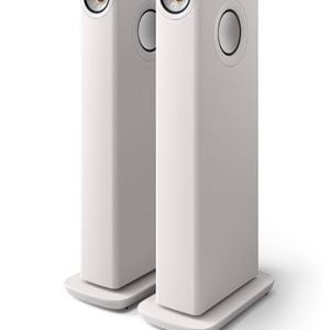 KEF LS60 Wireless Hifi Speakers (Mineral White)