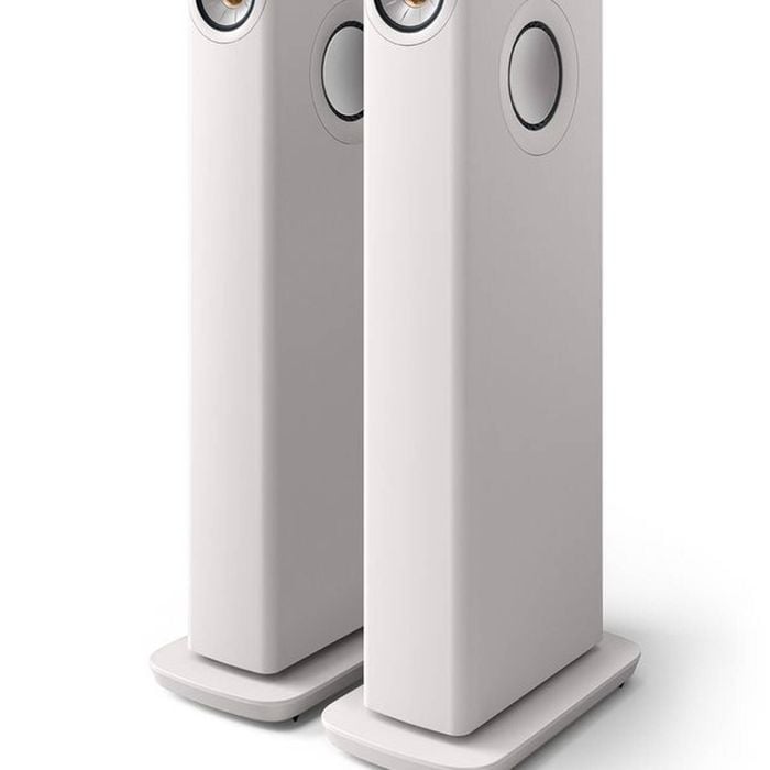 KEF LS60 Wireless Hifi Speakers (Mineral White)